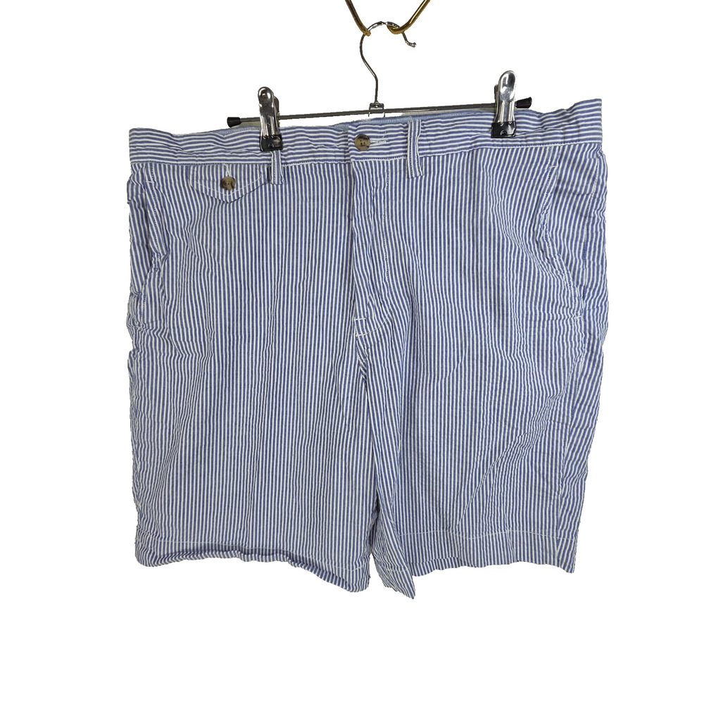 Polo Ralph Lauren Shorts Mens 34 Seersucker Flesh Pony Strech Classic Preppy